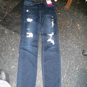 Brand new juniors size 7 high rise ripped skinny jeans-706144